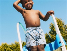 Name It swim shorts mountain spring with dino print  